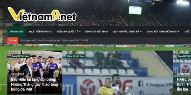 VIETNAM9.NET - Top các trang nhận định bóng đá uy tín